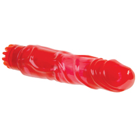 5" Easy O Red Rocket Jelly Vibrator