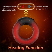 Vibrating Cock Ring With Heating & Delay Function