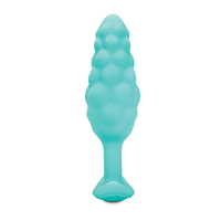 4" Bump Textured Vibrating Butt Plug