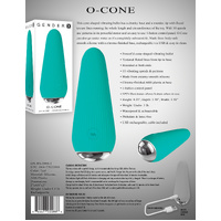 O Cone Vibrating Butt Plug