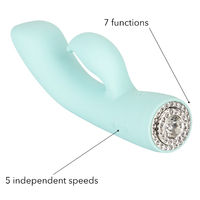 5" Pave Marilyn Rabbit Vibrator