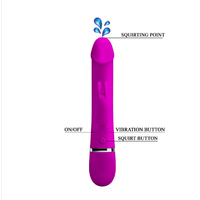 9" Henry Squirting Rabbit Vibrator