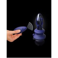 Glass Vibrating Butt Plug 85
