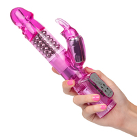 4.5" Beaded Rabbit Vibrator