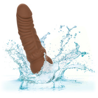 6" Curved Vibrating Cock