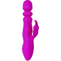 8.5" The Ravishing  Thrusting Rabbit Vibrator