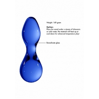 4.5" Seed Glass Butt Plug