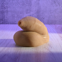 4.5" Uncut Packer Penis