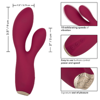 3.5" Cabernet Rabbit Vibrator