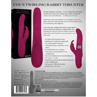 4.5" Twirling Rabbit Vibrator