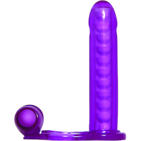 5.5" DP Fantasy Vibrating Cock Ring 