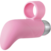 Silicone Pink Finger Vibrator