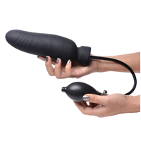 Dick Spand Inflatable Silicone Dildo