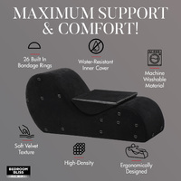 Bedroom Bliss Bondage Love Couch Black Sex Furniture