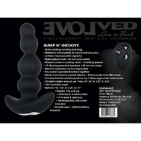 Bump N Groove Vibrating Butt Plug