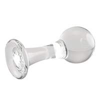 The Baller Glass Butt Plug