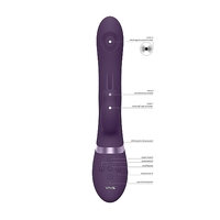 3" Rini Rabbit Vibrator + Anal Teaser