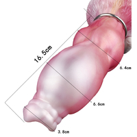 7.1'' Bichon Frise  Anal plug