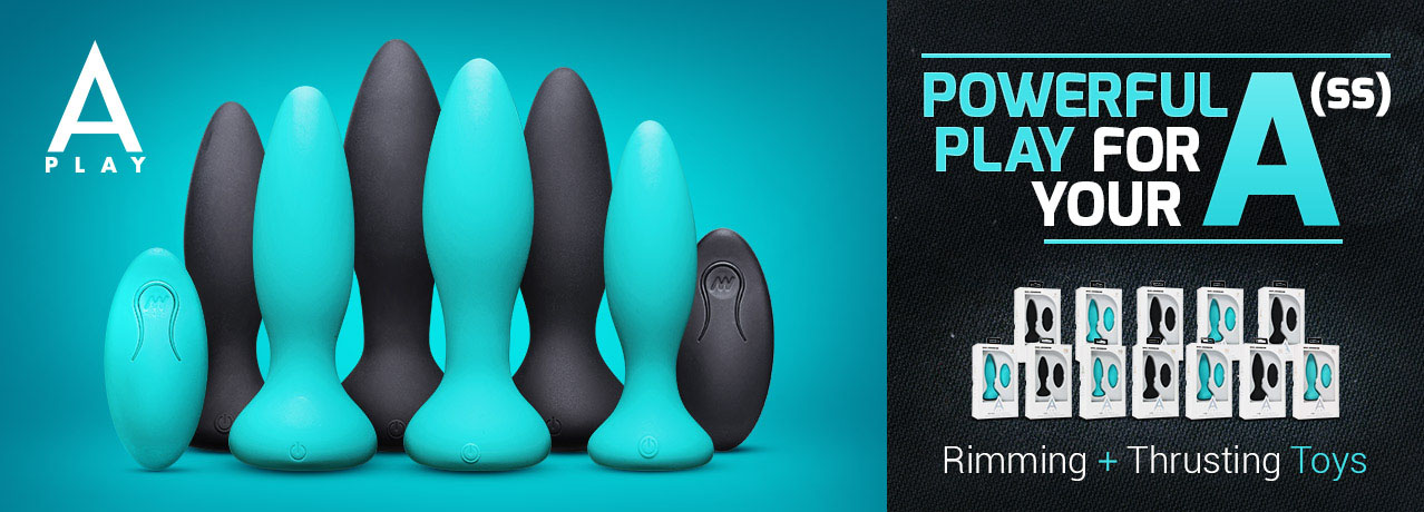 Buy A-Play Rimming and Thrusting Butt Plugs Online