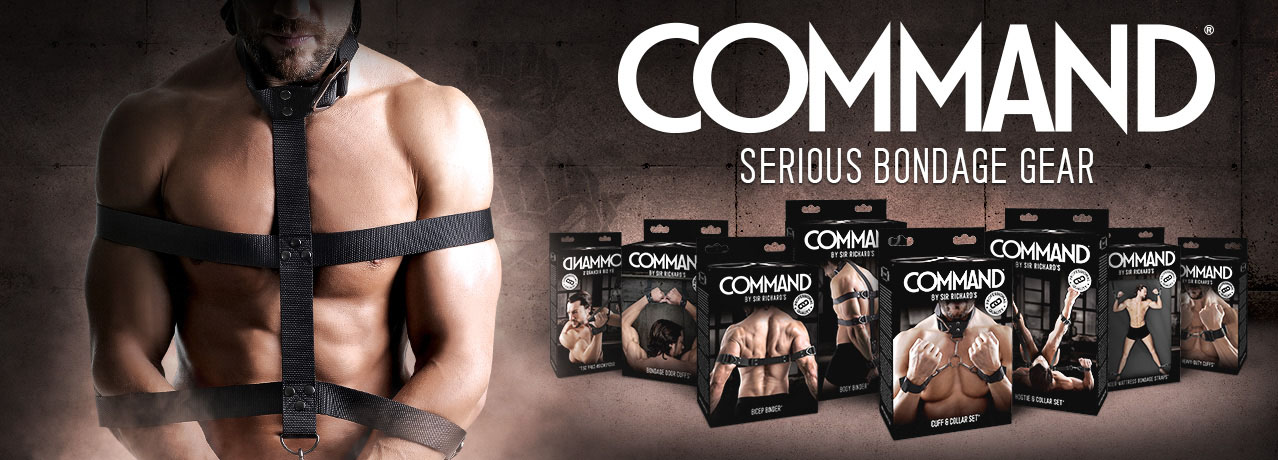 Buy Command Bondage Gear online in Australia