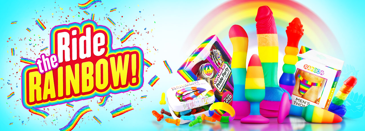 Buy Rainbow themed gay pride novelty products online