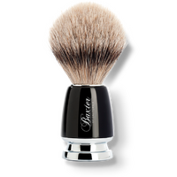 Black Silver Tip Badger Hair Shave Brush
