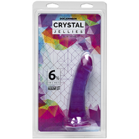 6.5" Slim Translucent Cock