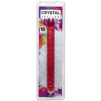 18" Translucent Double Dildo