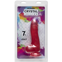 7" Thick Translucent Cock + Balls