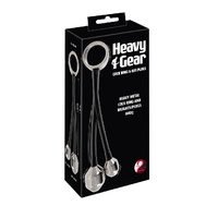 Heavy Gear cock ring & ass plugs