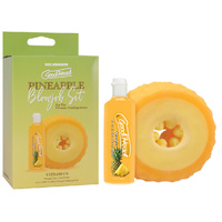 GoodHead Pineapple Blowjob Set Pineapple Stroker with Pineapple Flavoured Lubricant 30 ml Bottle