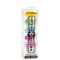 Tower Of Power Cock Rings x6