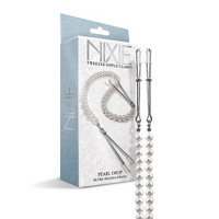Nixie Adjustable Tweezer Clips With Pearls