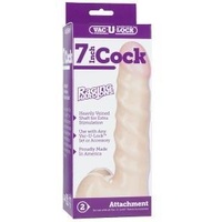 Vac U Lock Attachment Raging Hard On Cock 7"