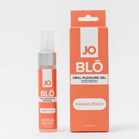 JO Blo Mango Peach Mango Peach Flavoured Oral Pleasure Gel - 30 ml Bottle