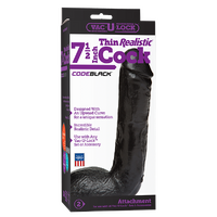 7.5" Cock CODE  Thin Realistic 