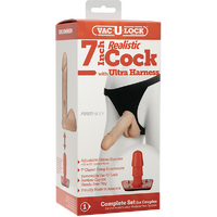 Strap On Harness Set + 7" Cock