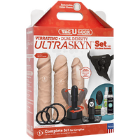 Vibrating Strap On Set