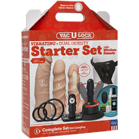 Vibrating Starter Strap On Set