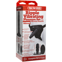 Ripple Pleasure Vibrating Strap On Set