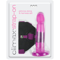 Pink Ice 7" Strap-On Set