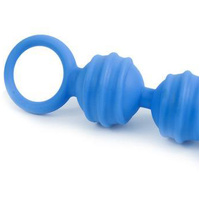 Silicone Ridged Anal Beads