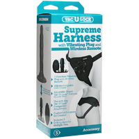 Supreme Harness With Vibrating Plug