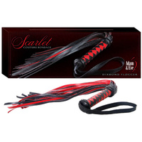 Scarlet Couture Diamond Flogger / Whip