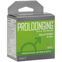 Proloonging Delay Wipes for Men - 10 Pack