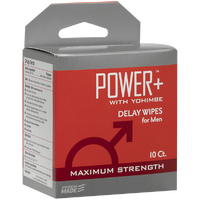 Power+ Delay Wipes for Men - 10 Pack