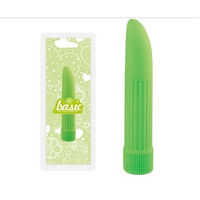 Basic 5" Vibrator Green