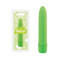 Basic 5" Vibrator Green