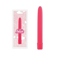 Basic 6" Vibrator Pink