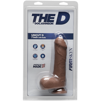 7" Uncut Cock + Balls